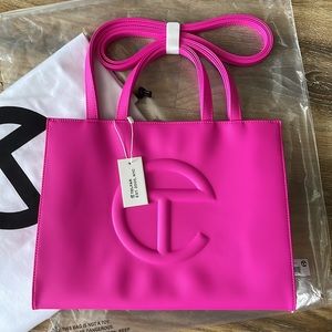 Telfar Medium Shopping Bag in Azalea NWT